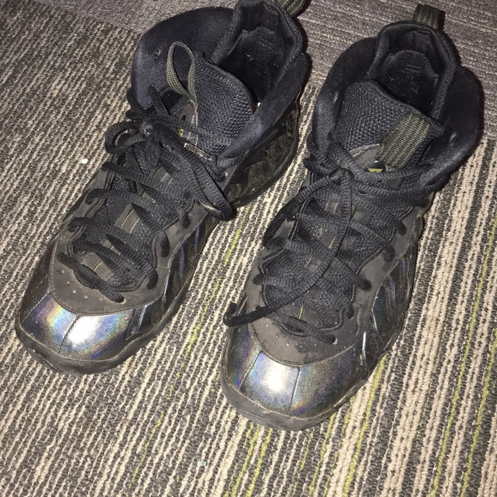 Air foamposites one rainbow transparent